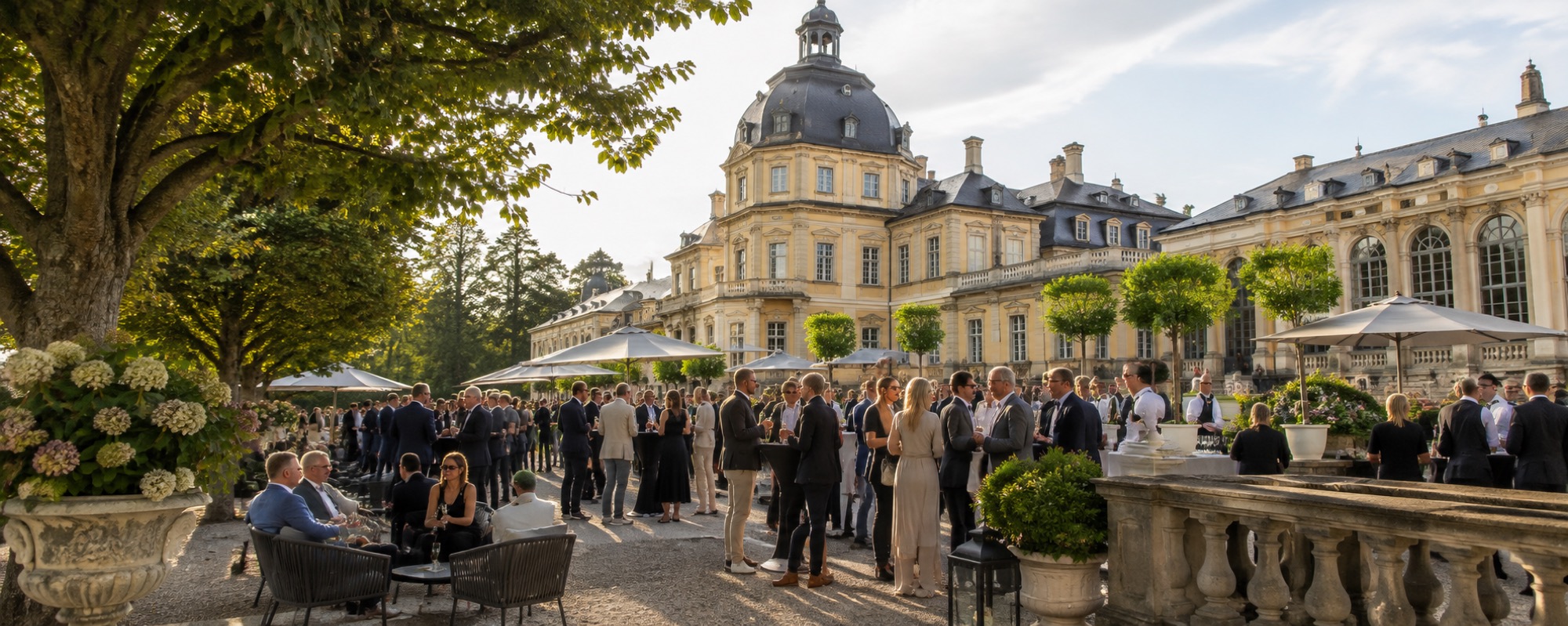 Kundenempfang und Sommerfest im Schlosspark